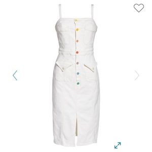 MOTHER - TO THE POINT BUTTON DOWN DRESS